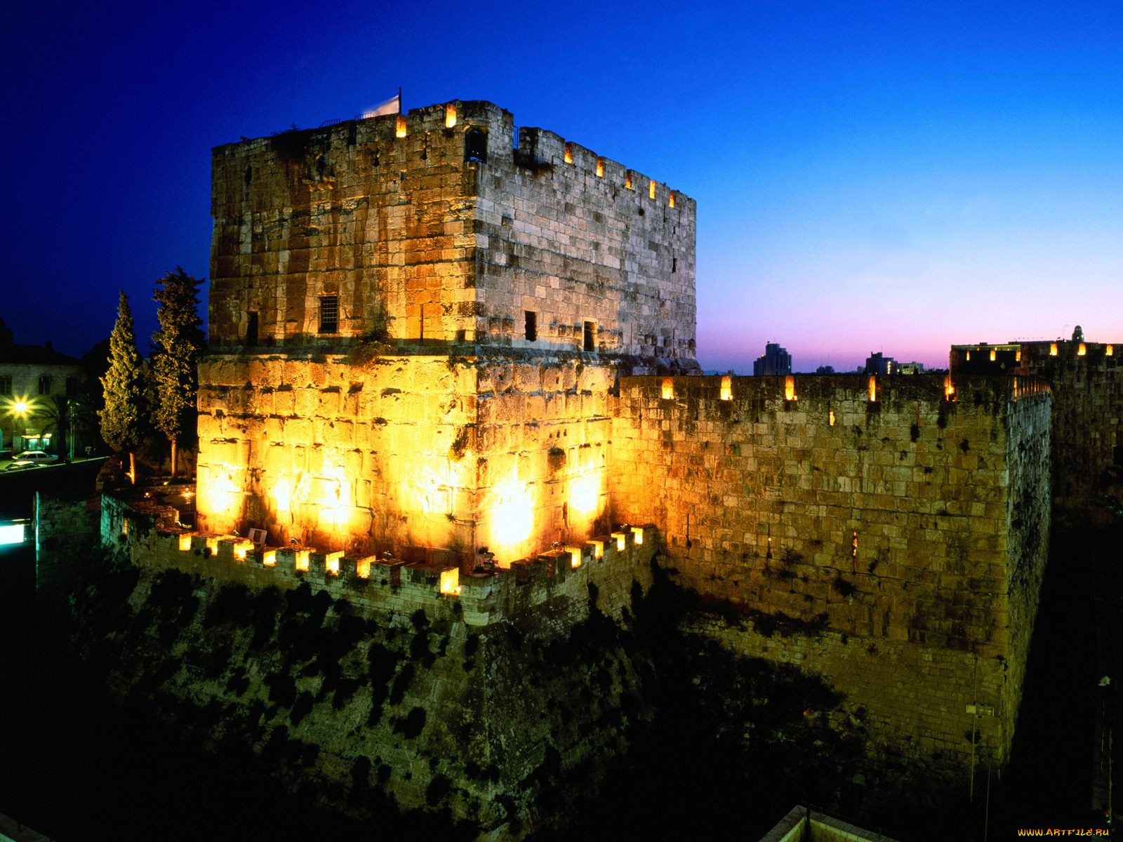 old, walled, city, israel, , , , 